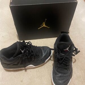 Jordan Kids Sneakers Black and White